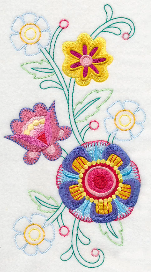 Bohemian Rhapsody Flower Spray (Vintage) - Image 6