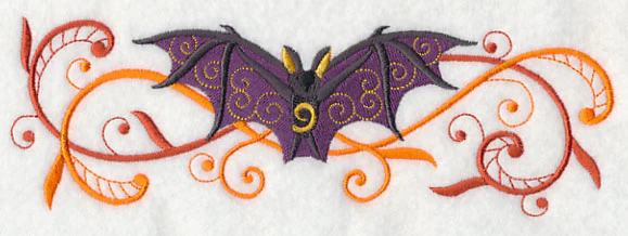 Boo-tiful Bat Potpourri Border - Image 3