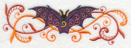 Boo-tiful Bat Potpourri Border - Image 4