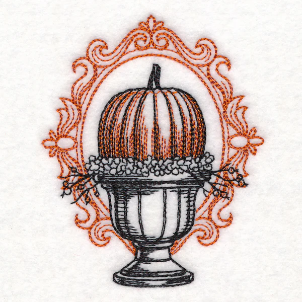 Boo-tiful Halloween - Pumpkin and Urn - Image 5