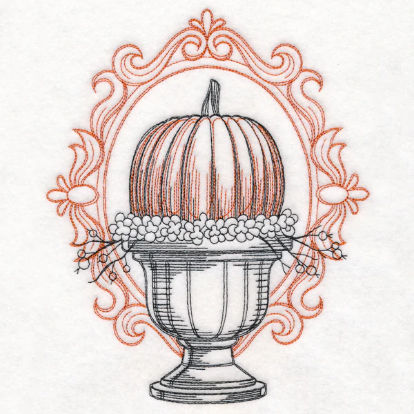 Boo-tiful Halloween - Pumpkin and Urn - Image 6