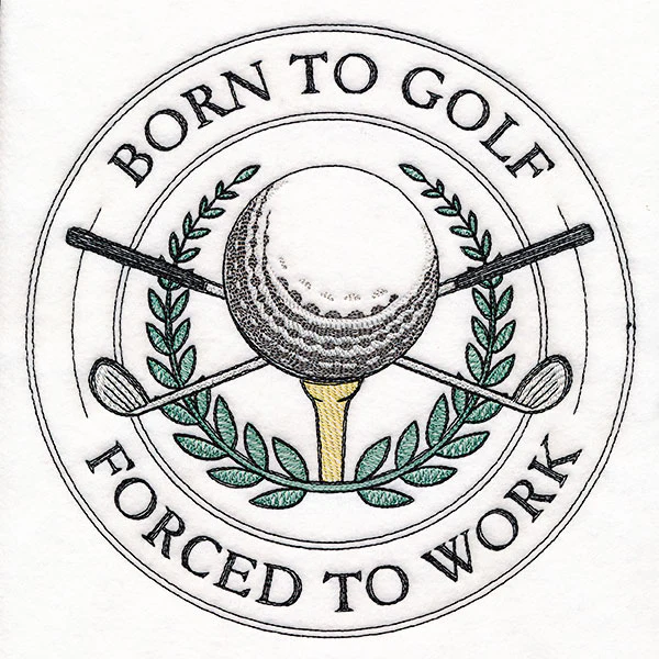 Born to Golf Stamp - Image 4