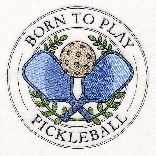 Born to Play Pickleball Stamp - Image 10