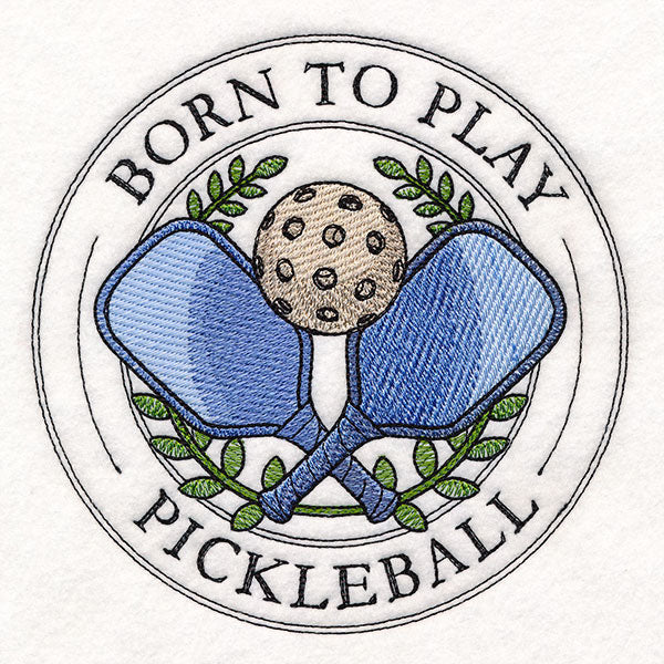 Born to Play Pickleball Stamp - Image 9