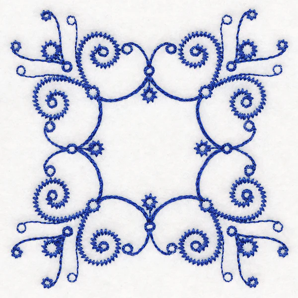 Botanical Blues - Fractal Flowers - Image 2