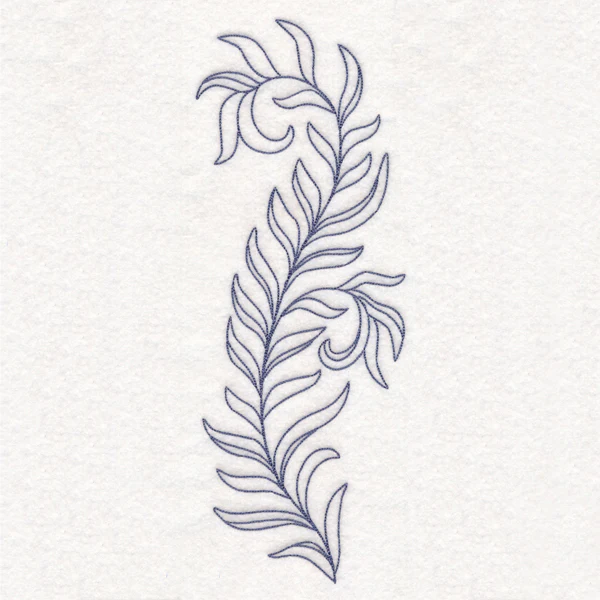 Botanical Treasures - Leafy Stem (Vintage)