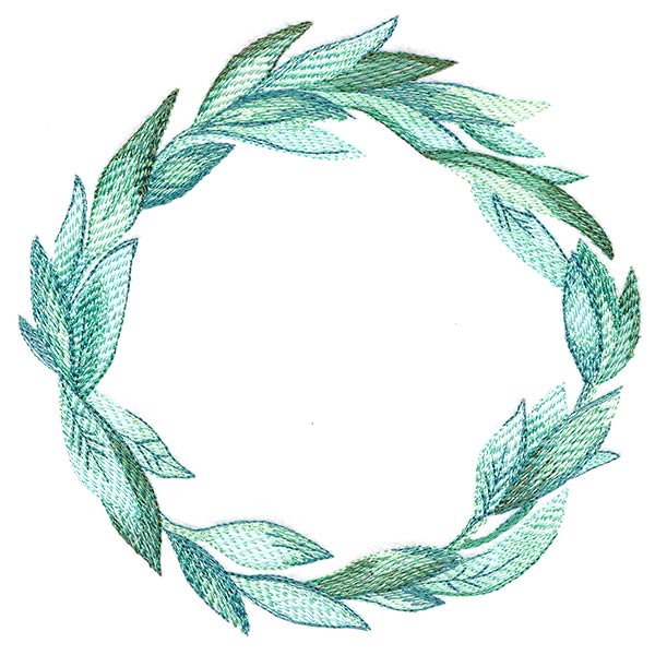 Botanical Wreath in Watercolor - Image 5