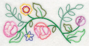 Bountiful Blooms Border (Vintage) - Image 4