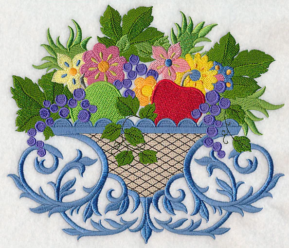 Bountiful Elegance Basket 2 - Image 5
