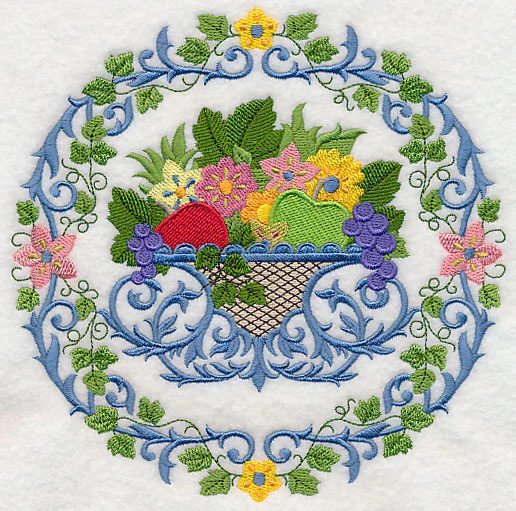 Bountiful Elegance Basket and Wreath - Image 2