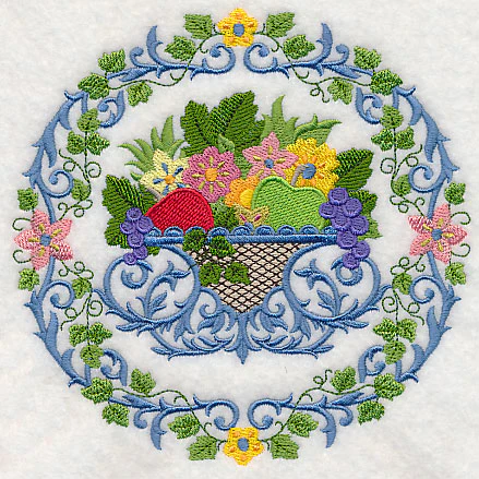Bountiful Elegance Basket and Wreath - Image 3