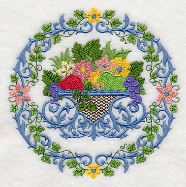Bountiful Elegance Basket and Wreath - Image 4