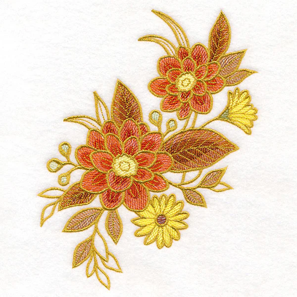 Bouquet of Shimmering Fall Blooms - Image 3