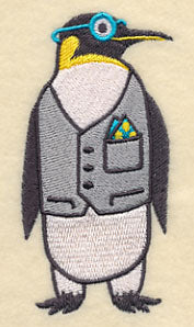 Brainy Penguin in Glasses - Image 3