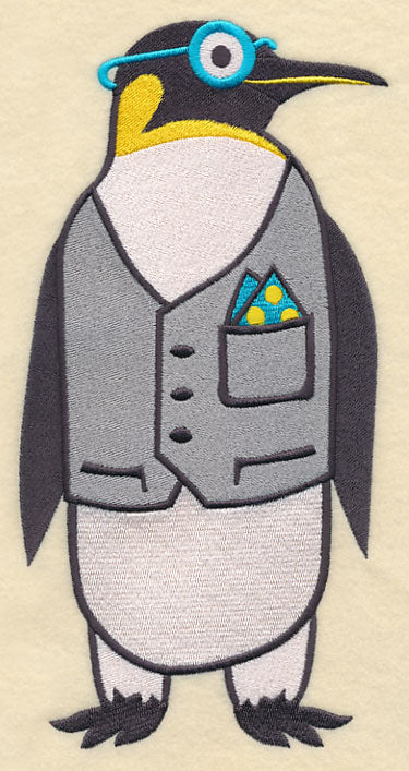 Brainy Penguin in Glasses - Image 4