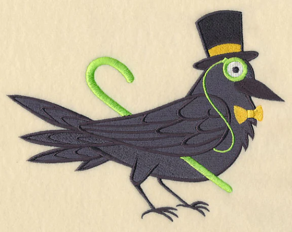Brainy Raven in Glasses - Image 4