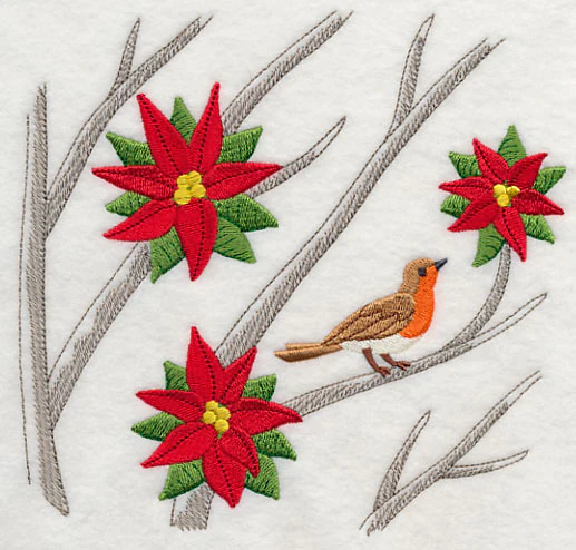 Branching Out with Christmas - European Robin - Image 2