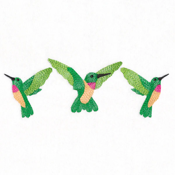 Bright and Breezy Hummingbirds Trio - Image 3