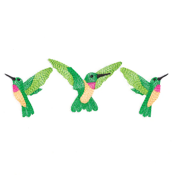 Bright and Breezy Hummingbirds Trio - Image 4