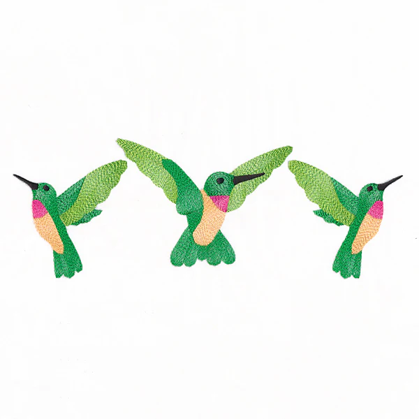 Bright and Breezy Hummingbirds Trio - Image 6