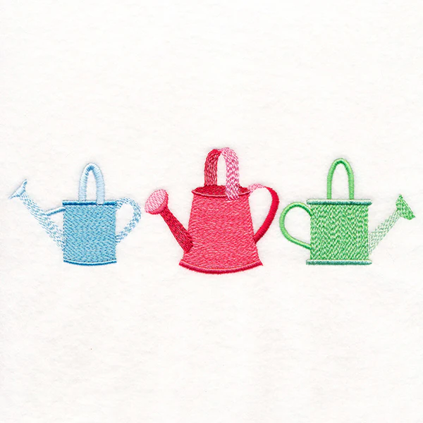 Bright and Breezy Watering Cans Trio - Image 3