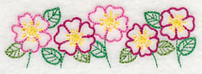 Bright Prairie Rose Border (Vintage) - Image 5