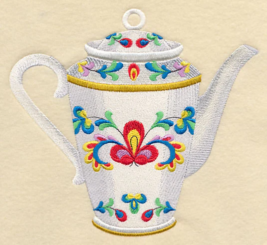 Brilliant Blooms Teapot - Image 2