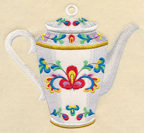 Brilliant Blooms Teapot - Image 3