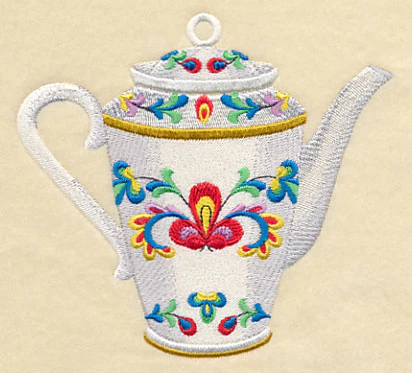 Brilliant Blooms Teapot - Image 4