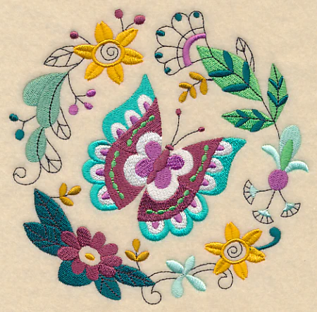 Brilliant Butterfly Wreath - Image 3