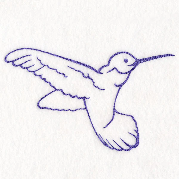 Brushstroke Hummingbird - Image 4