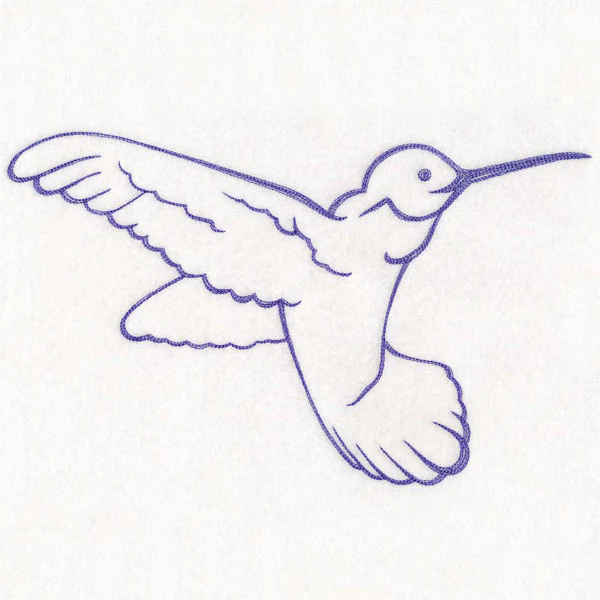 Brushstroke Hummingbird - Image 6