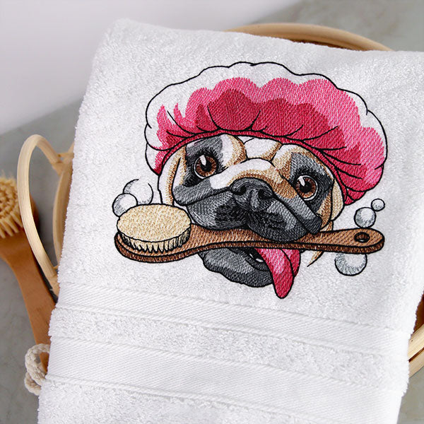 Bubble Bath Delights Pug - Image 7