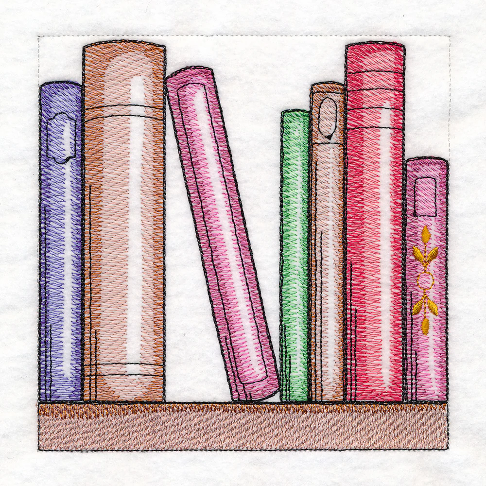 Build a Crafty Bookshelf Quilt - 7 Book Row - Image 4