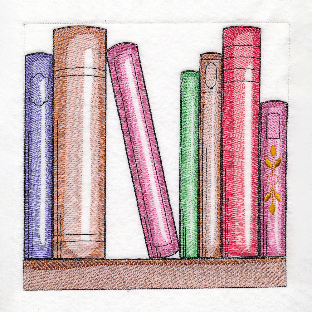 Build a Crafty Bookshelf Quilt - 7 Book Row - Image 6