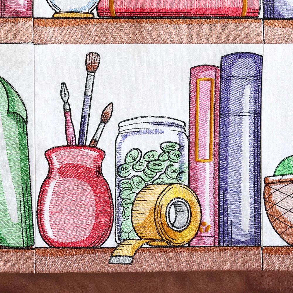 Build a Crafty Bookshelf Quilt - Crafting Supplies - Image 6