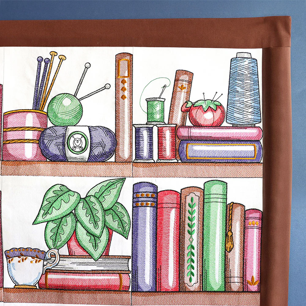 Build a Crafty Bookshelf Quilt Design Pack - Image 13