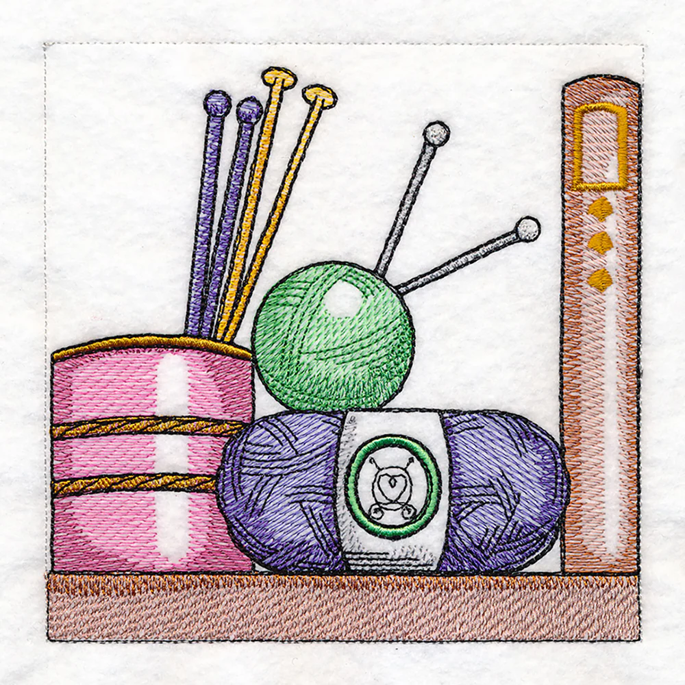 Build a Crafty Bookshelf Quilt - Knitting - Image 4