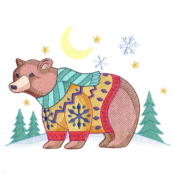 Bundled Up Bear - Image 2