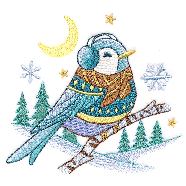 Bundled Up Bird - Image 3
