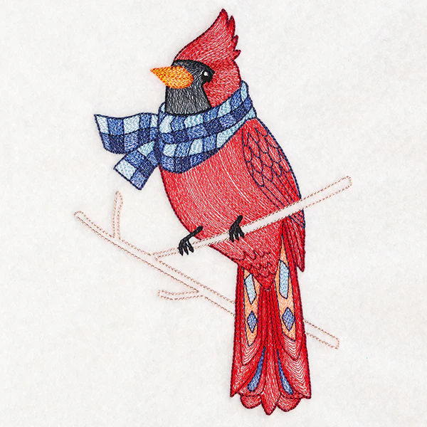 Bundled Up Birds - Cardinal - Image 2