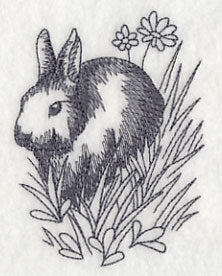 Bunny in Grass