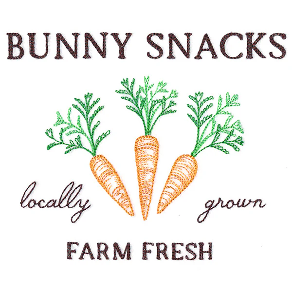 Bunny Snacks Market Sign - Image 7