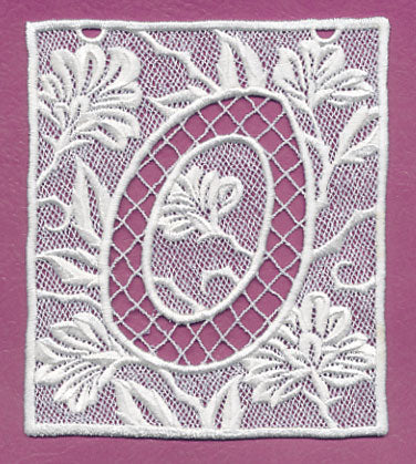 Bunting Letter O (Lace) - Image 3