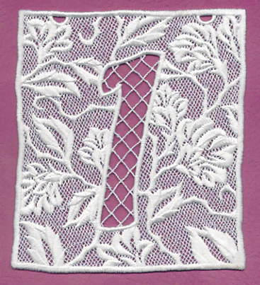 Bunting Number 1 (Lace) - Image 3