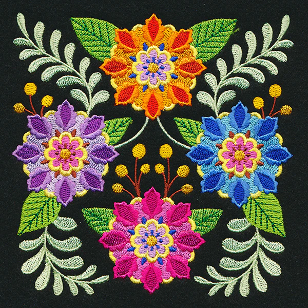 Burst of Blooms Square - Image 4