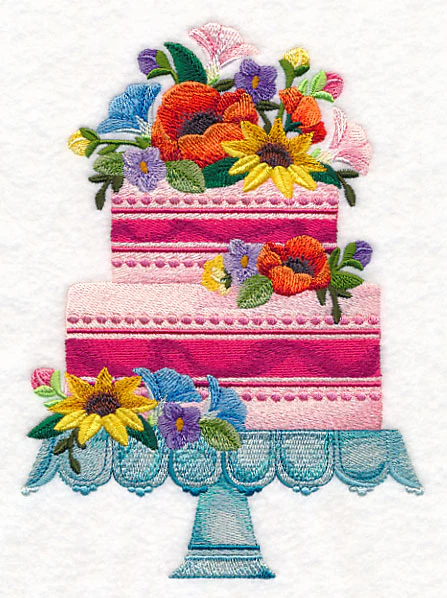 Bursting with Beauty Cake - Image 2
