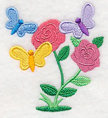 Butterflies and Flowers - Image 3