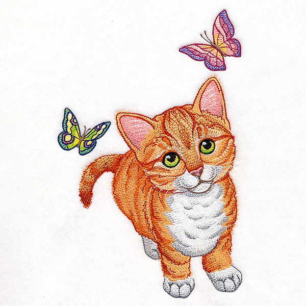 Butterflies and Sunshine Cat - Image 4