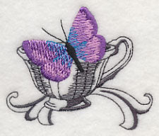 Butterflies at Tea Time 1 - Image 2